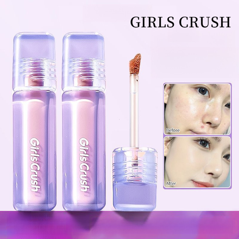 GIRLS CRUSH Concealer Water Velvet Concealer Brightener Facial Expansion Highlight Cover Tear Ditch 