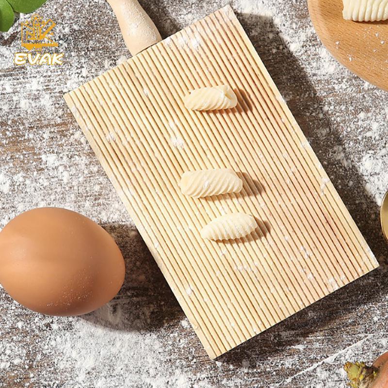 Alittlesetrtu Ý Fantes Gnocchi Board Gỗ Dụng Cụ Làm Bánh Nhà Bếp Pasta Maker Chuyên Nghiệp VN