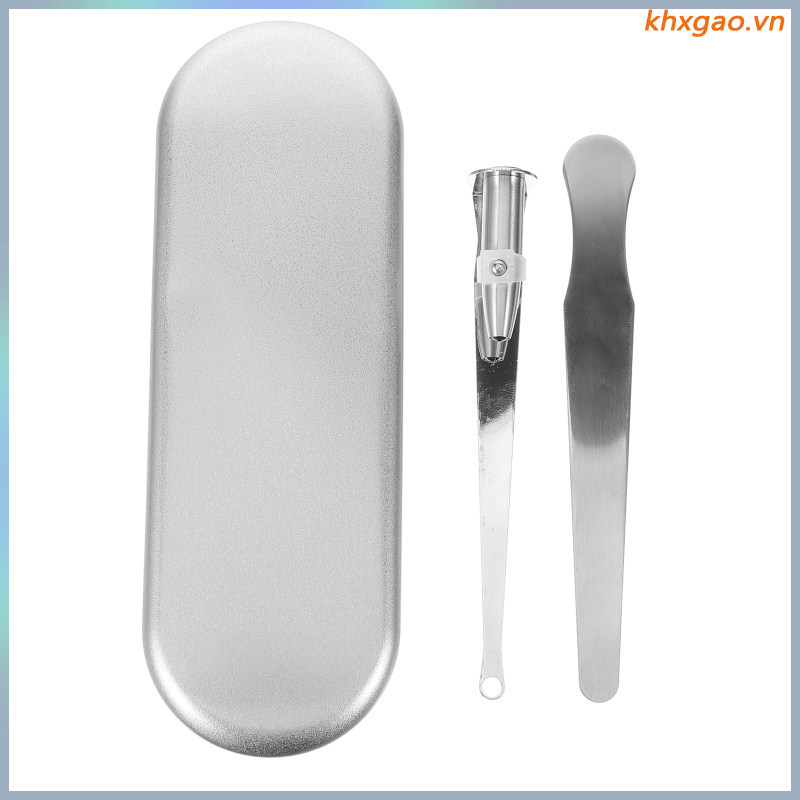 🔧 Bộ 1 Set Dụng Cụ Làm Sạch Sỏi Amidan Tiện Lợi Kèm Que Gạt Lưỡi