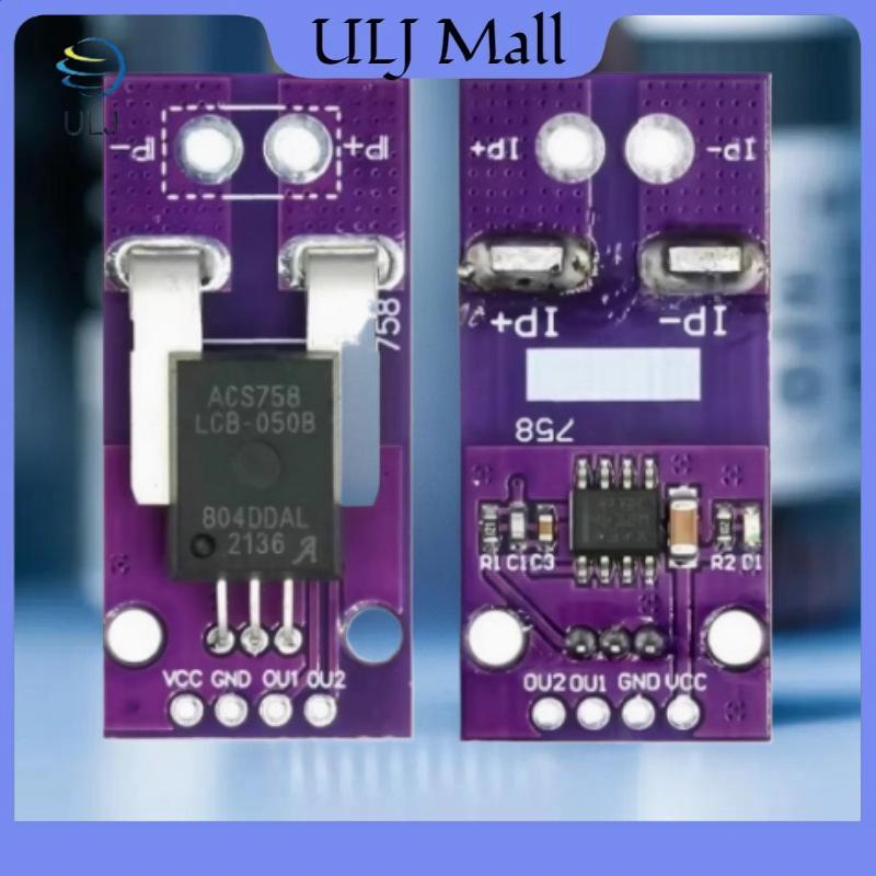 ULJ ACS758 ACS758LCB-050B-PFF-T 50A / 100A / 200A Mô-đun cảm biến dòng điện tuyến tính Phát hiện dòn