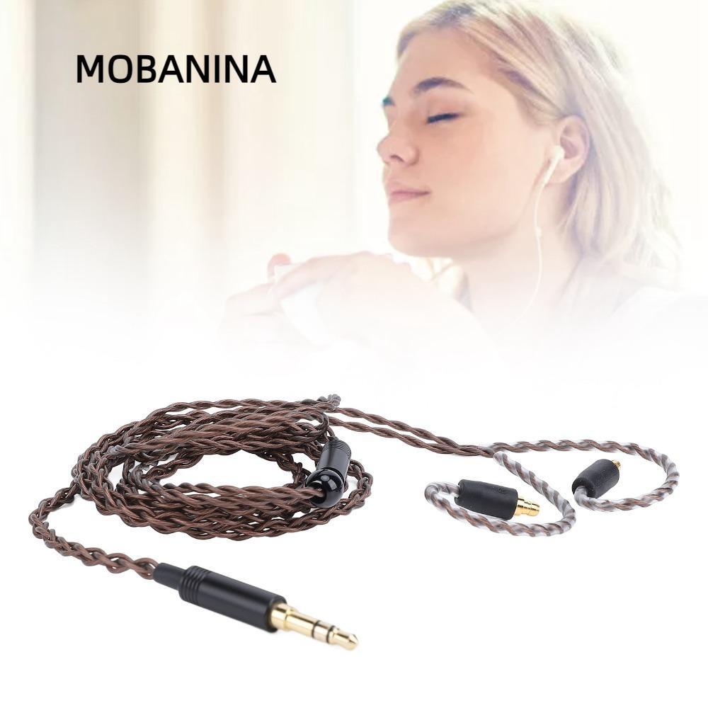 Dây nâng cấp tai nghe MOBANINA, Cáp âm thanh tai nghe 3,5 mm linh hoạt, Cáp âm thanh tai nghe cho ta