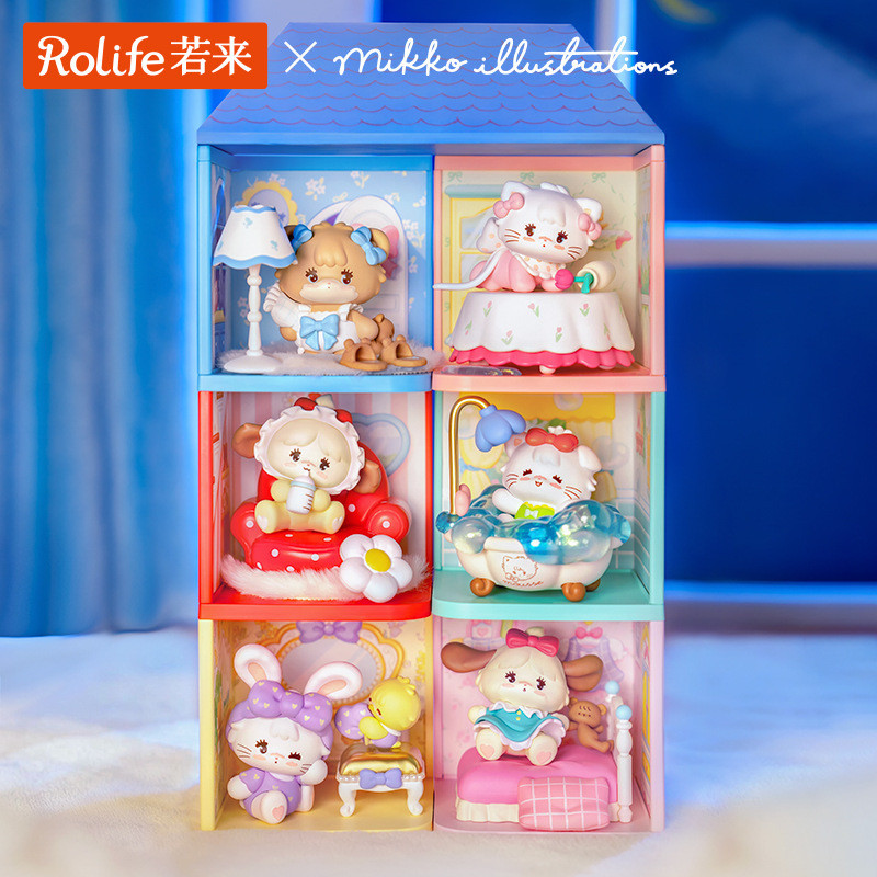 Rolife rolife mikko baby 's Daily Series Scene Mystery Box Quà tặng Giáng sinh