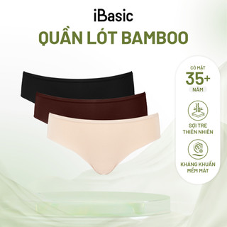 Combo 3 Quần lót nữ iBasic bamboo bikini iBasic PANW002