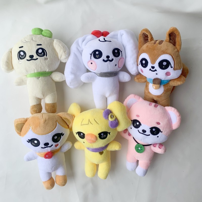 IVE anh đào Zhang Yuanying Doll minive Phim hoạt hình Búp bê dễ thương An Youzhen YUJIN Búp bê mùa t