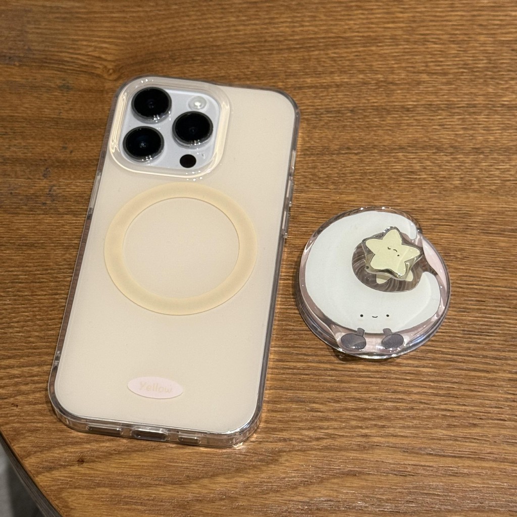 Giá đỡ mặt trăng ngôi sao từ tính lỗ lớn Idm Thích hợp cho vỏ điện thoại Apple 16p ihone17promax