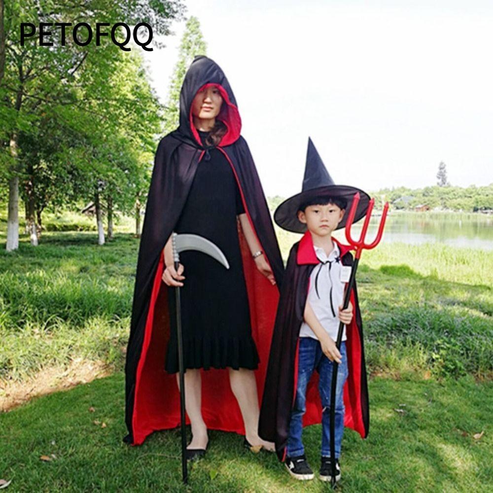 PETOFQQ Cape Halloween, áo choòng ma quái 59 inch, trang phục Halloween