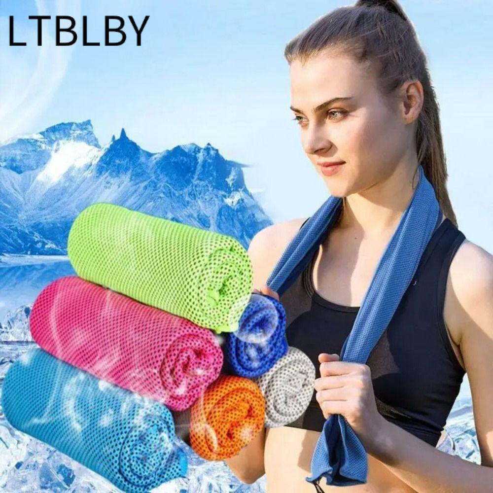 LTBLBY Thể Thao Nhanh Khô Mát Khăn, Silica Gel Mini Nhanh Khô Thể Dục Mát Khăn, Microfiber Nhanh Khô