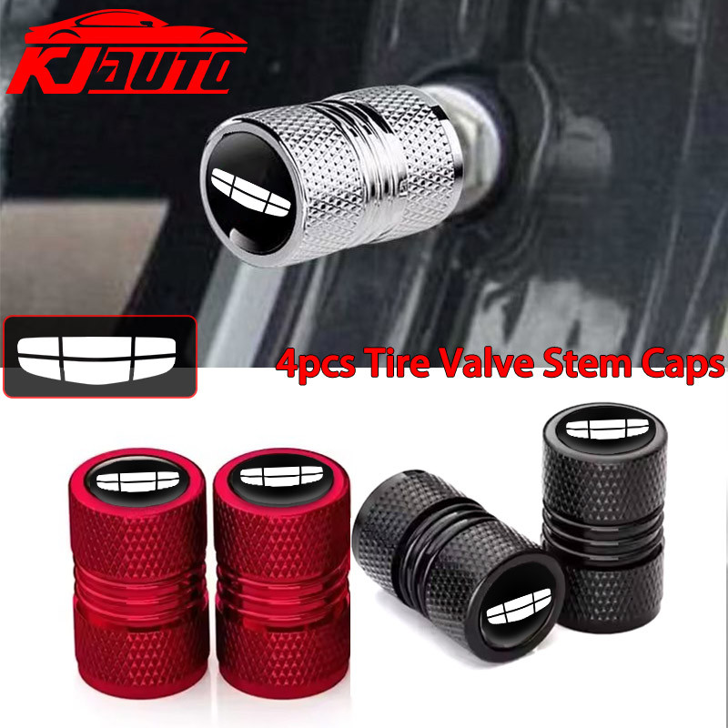 4 Chiếc Geely Ô Tô Nắp Van Thân Vỏ Bánh Xe Nhôm Nắp Bụi Vành Lốp Thân Dành Cho Geely Hình Học C Emgr