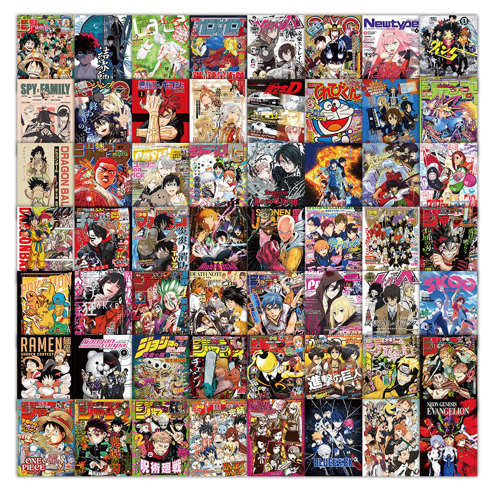 60 Chiếc Anime Bìa Poster, HD Manga Nghệ Thuật In Hình Ảnh Cho Trang Trí Tường Phòng Và Phòng Ngủ Tr