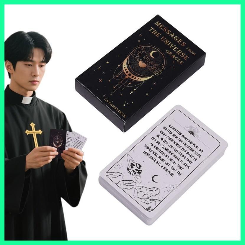 Bộ bài Tarot dành cho người mới bắt đầu Fate Bói toán Tarot 54 miếng Fate Bói toán cho bữa tiệc gia 