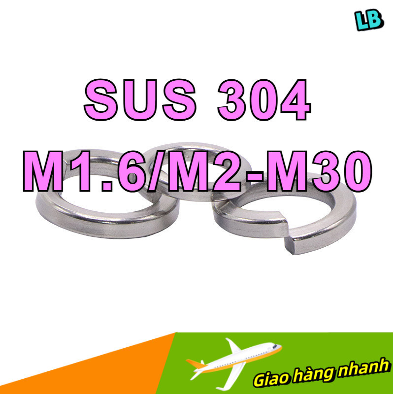 Vòng Đệm Vênh - Long Đền Vênh inox 304 Vòng Đệm Vênh - Long Đền Vênh Long Đền Vênh / vòng đệm, vòng 