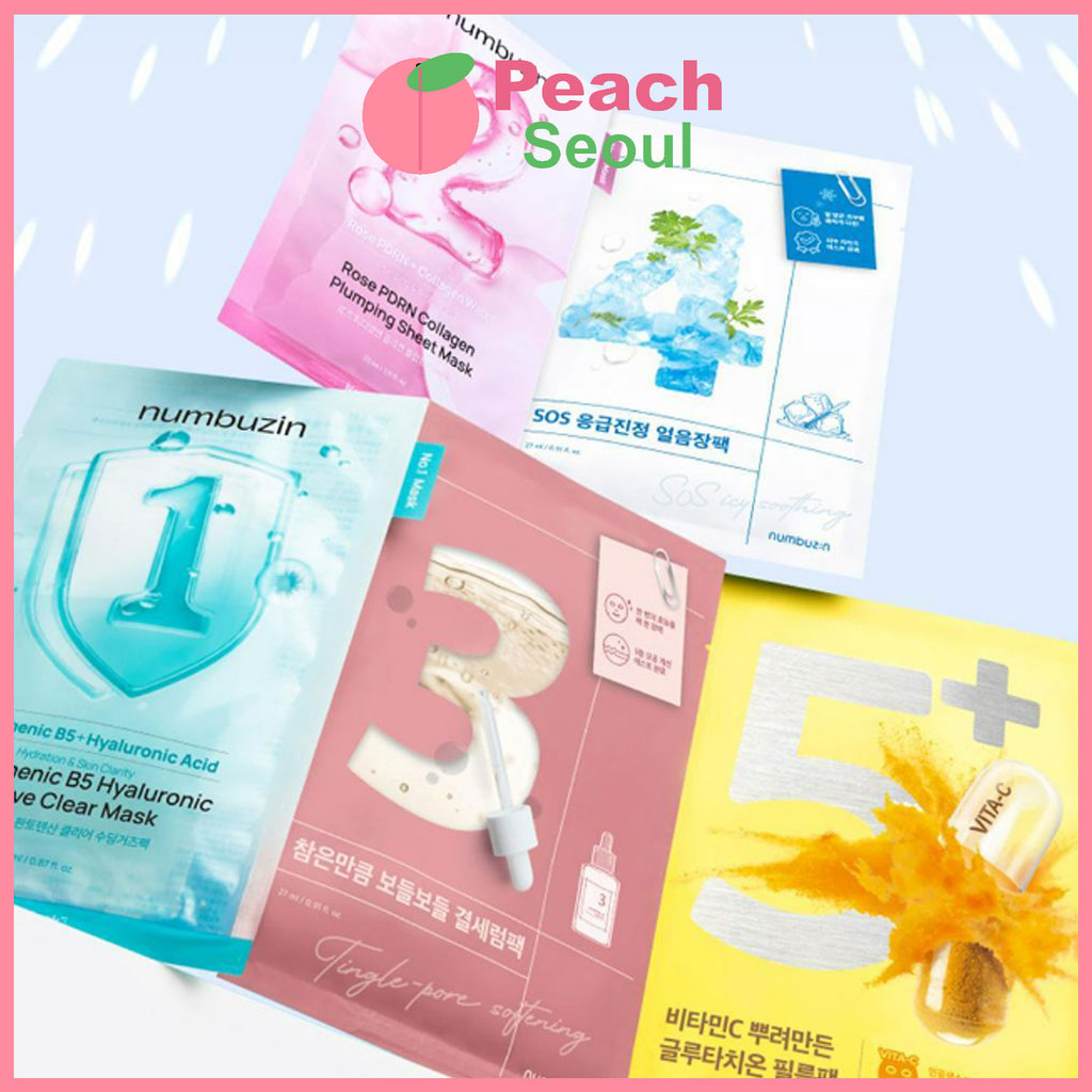 [numbuzin] Numbers 1-5 Mask Packs_From Korea