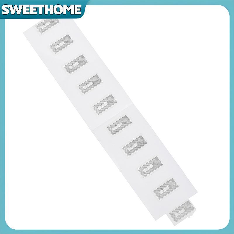 SWEETOME 100 Chiếc NFC Chip Ntag213 Miếng Dán Lớp Lót Ướt 2 * 1cm 13.56 MHz RFID NTAG213 Thẻ Nhãn SW
