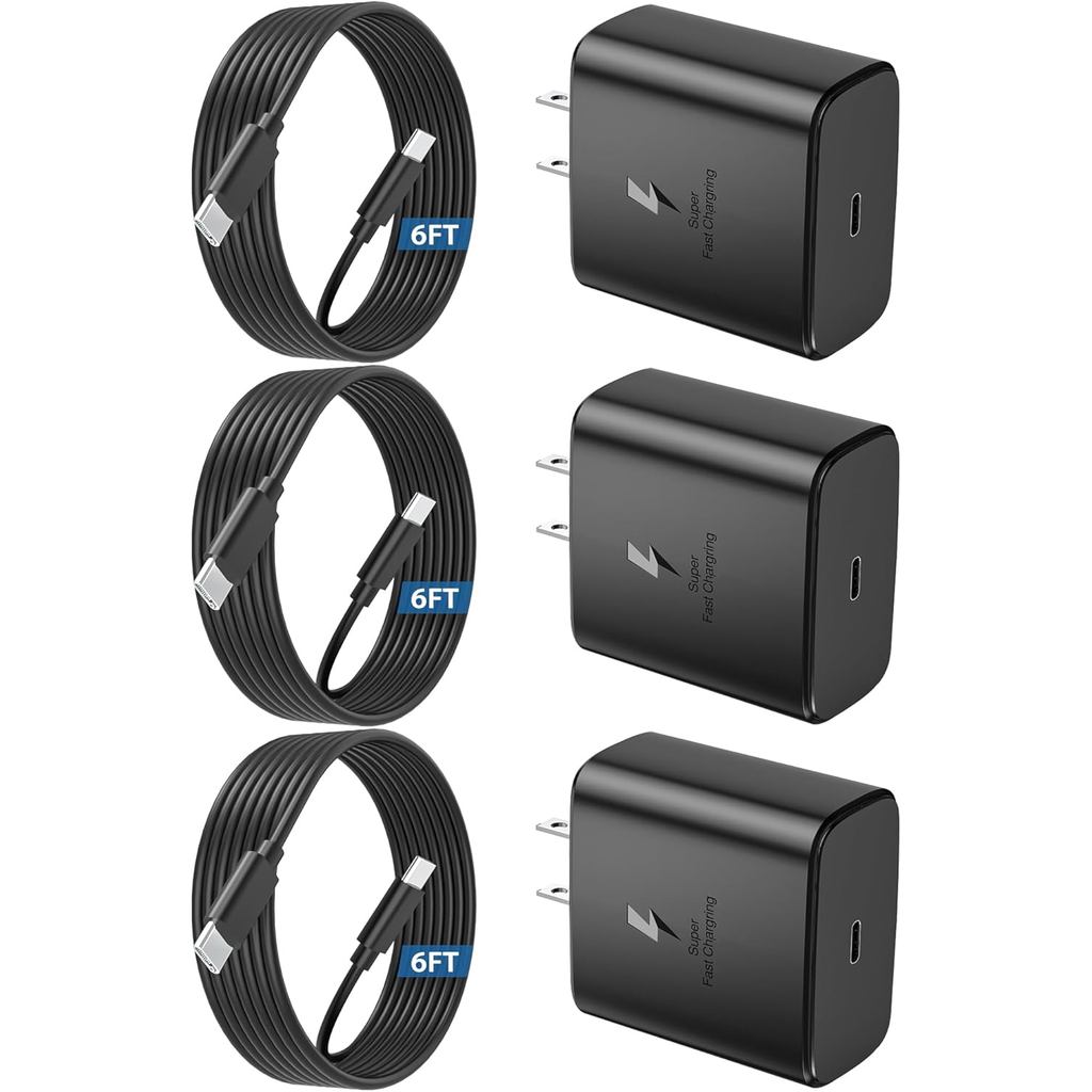 Bộ sạc siêu nhanh 45W USB C thay thế cho bộ sạc điện thoại Samsung Bộ sạc USB-C 45 Watt, Bộ sạc Type