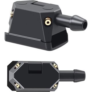 2 Chiếc Đa Năng Kính Chắn Gió Máy Giặt Vòi Phun Cánh Tay Gắn Phản Lực Vòi Phun 4 Chiều 9mm.