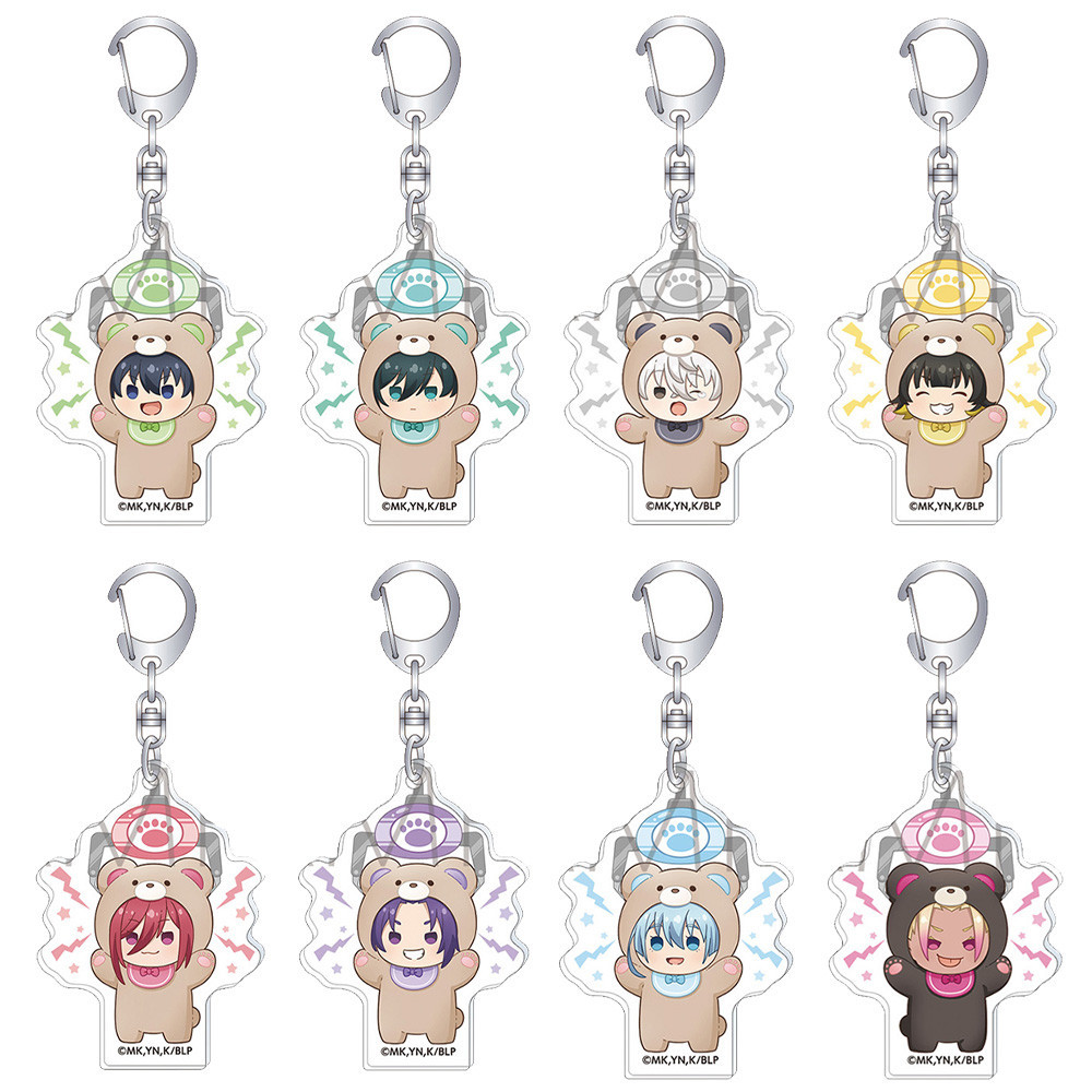 Blue Lock Intimidating Series Michael Kaiser Sae Itoshi Aiku Oliver Ryusei Shidou Reo Mikage Chibi A