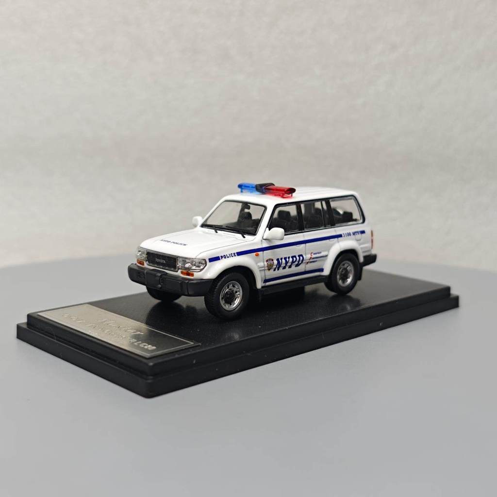 Master 1: 64 Toyota Land Cool Road Ze Land Cruiser LC80 Tự Sửa Đổi NYPD Phụ Kiện Miễn Phí Gói Hợp Ki
