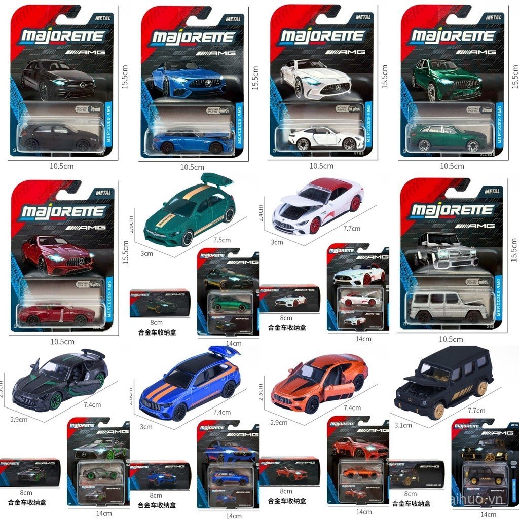 Đồ chơi cậu bé ô tô hợp kim mô phỏng Mercedes-Benz AMG A35 G63 63
