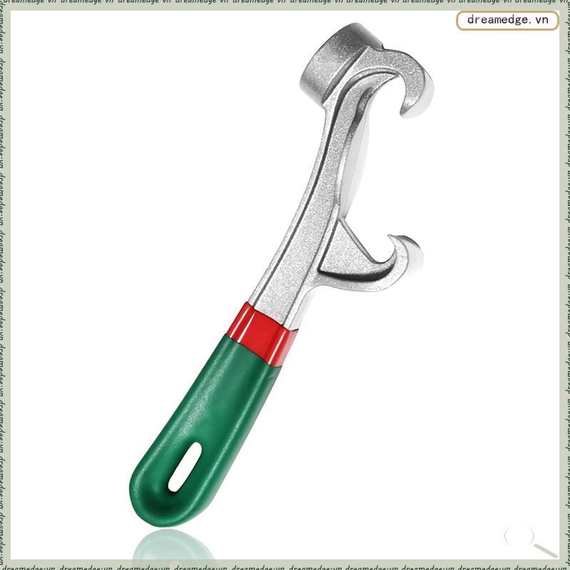 [dreamedge] Công cụ mở thùng 5 Gallon - Cờ lê tháo nắp thùng sơn nhôm nâng cấp, Dụng cụ mở hộp kim loại 8,5 Inch