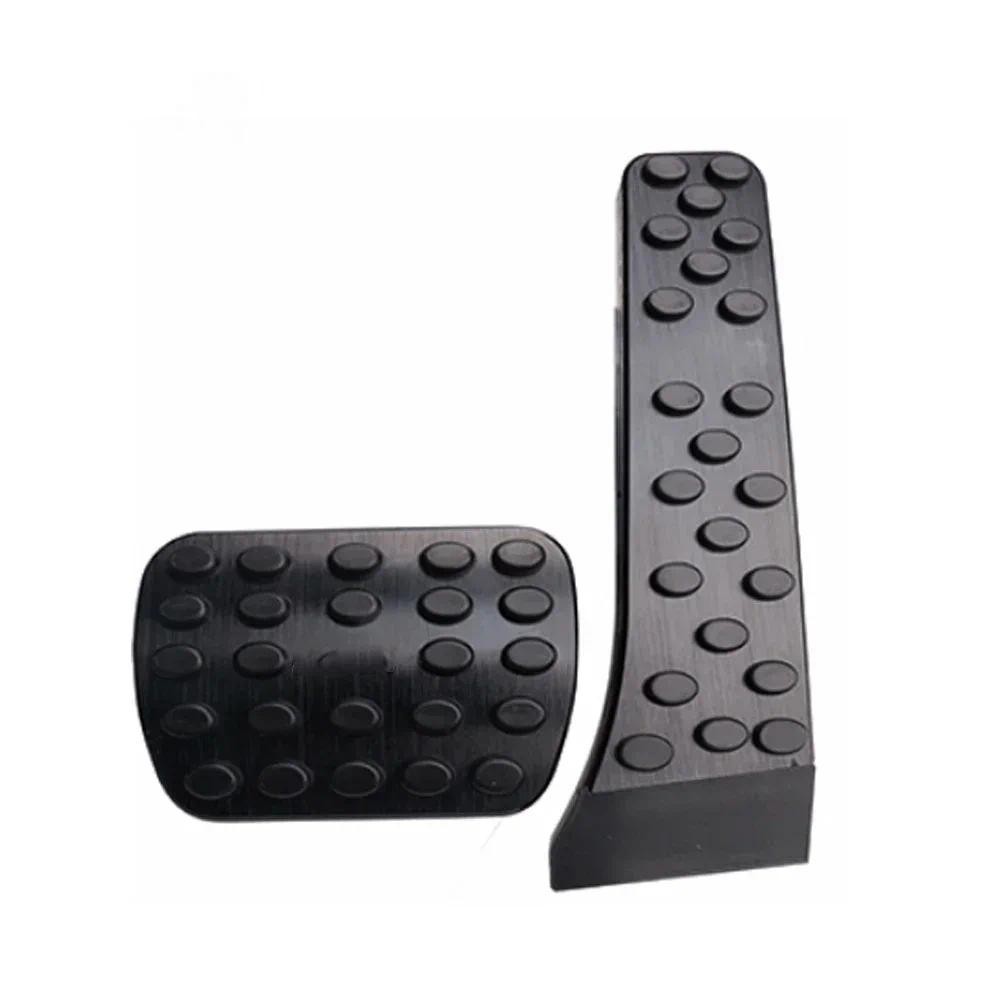 Màu Đen Cho BRABUS Tăng Tốc Bao Miếng Lót 2 Chiếc BRABUS Bàn Đạp Phanh Bàn Đạp Chống Trượt Dành Cho 