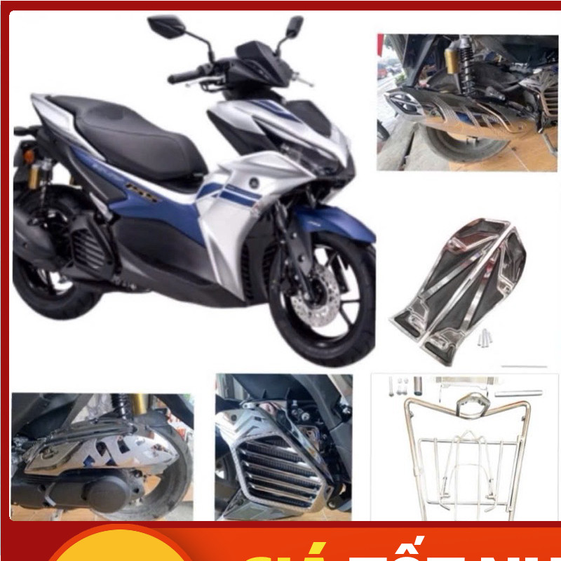 ốp trang trí,bảo vệ nvx 155 năm 2025-2021 crom