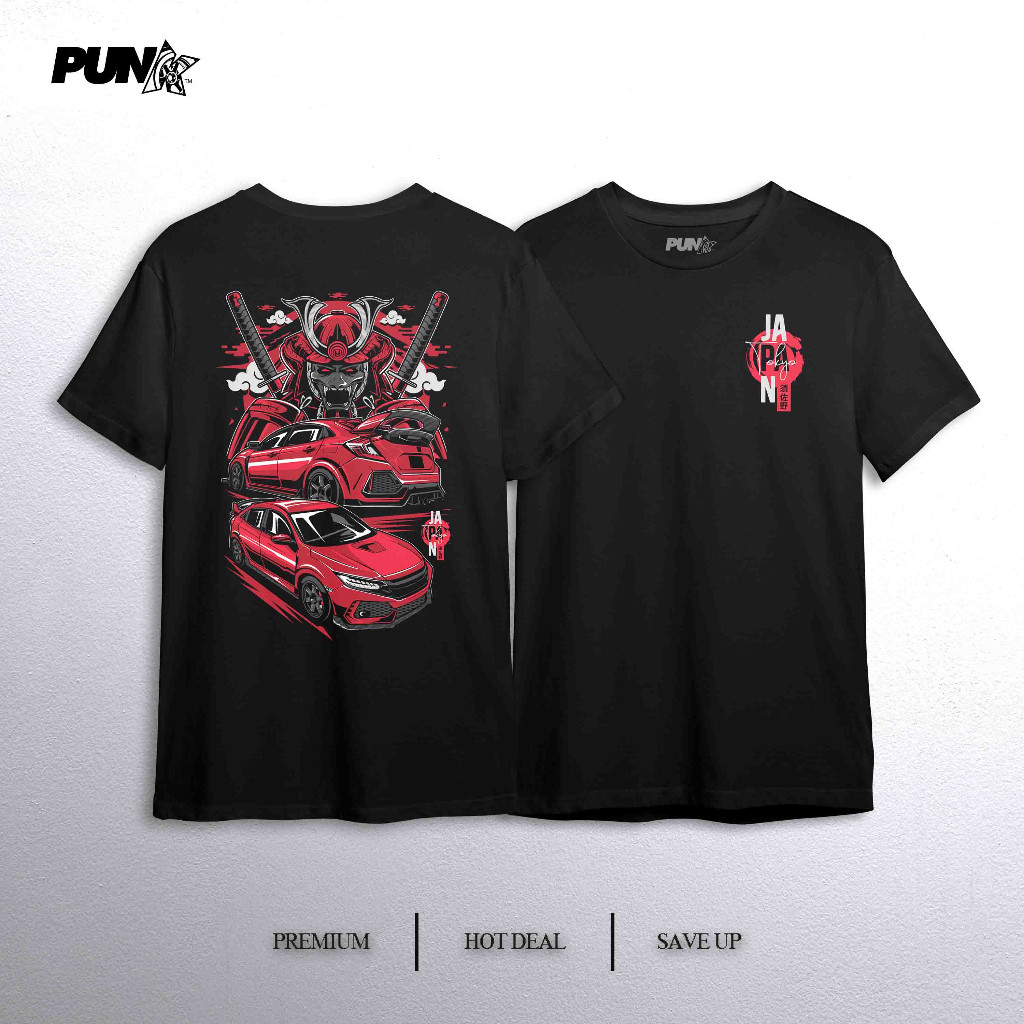 [graphic Tee] Áo thun Nhật Bản Fk8 Type R Custom Design (xs-5xl) Đen