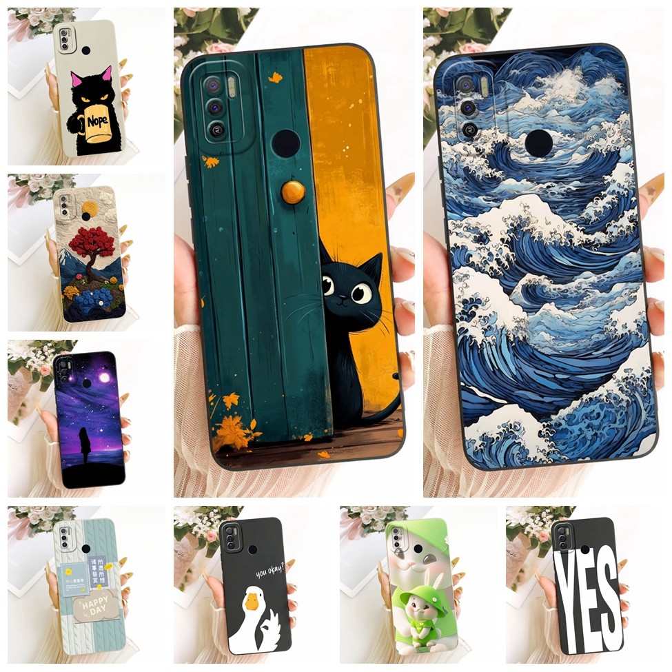 Bao Da Tecno Spark 6 Air Case Silicon Thời Trang Sang Trọng Mát Kawaii Vỏ Sơn Dễ Thương KE6 KE6j KF6