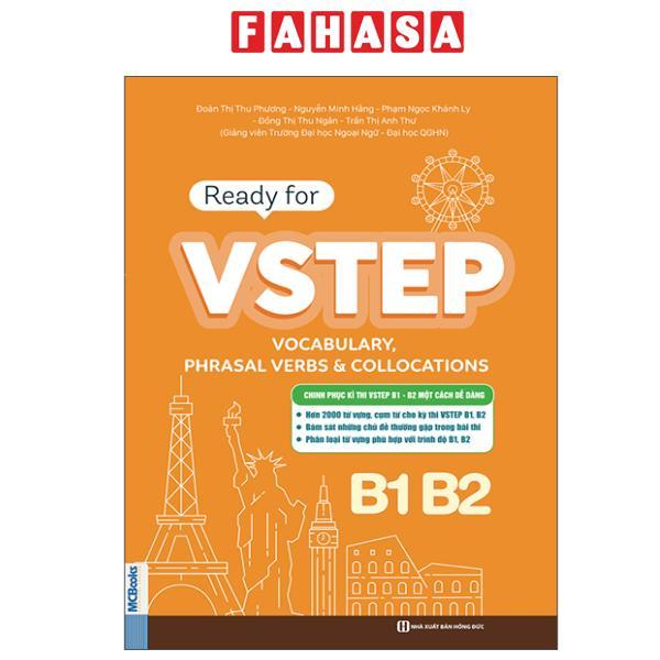 Sách - Ready For VSTEP - Vocabulary, Phrasal Verbs And Collocation B1 B2