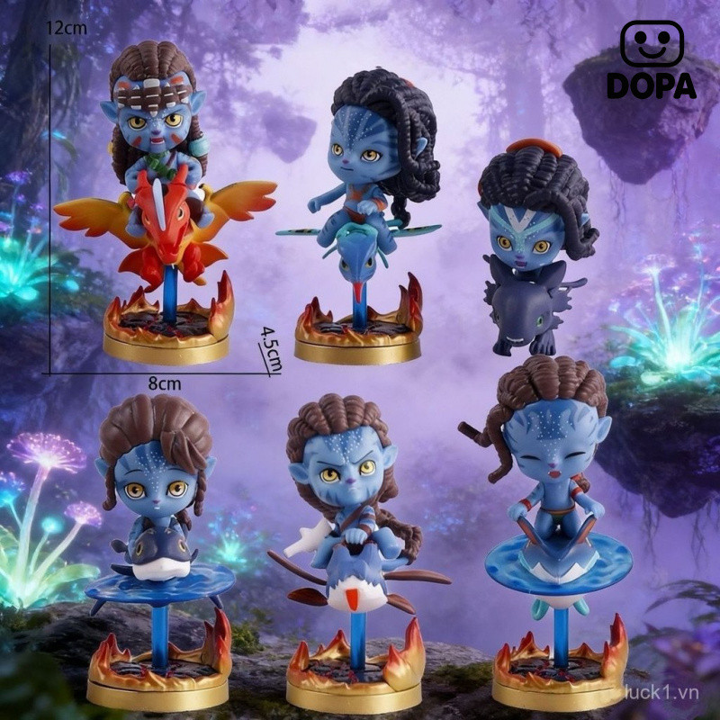 Hàng sẵn có Avatar 3 Đồng Thương Hiệu Hình Avatar Water Road Jack Sulley Hàng Hóa Để Bàn Trang Trí B