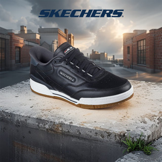    DUY NHẤT ONLINE  Giày Thể Thao Nam Skechers Slip-ins Court Classics Recoil - 254200-BKW Memory Foam Online Sale 