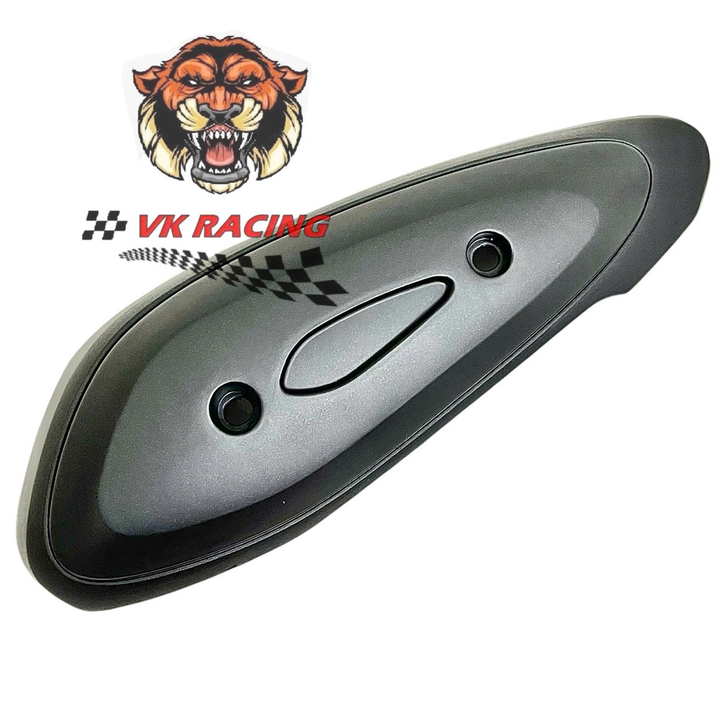 (Đen) Ốp pô che pô sh mode 2020 - sh mode 2021 - sh mode 2022 - sh mode 2023