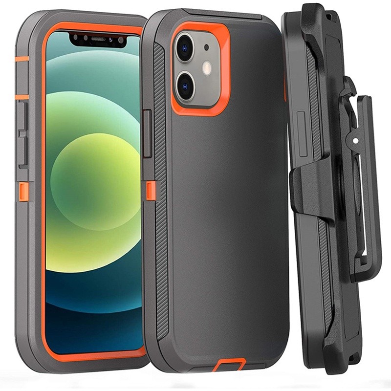 Ốp Lưng Defender Cho iPhone 17 16 15 14 13 12 11 Pro Max Mini Plus Chống Sốc Lai Nặng Otterbox Case