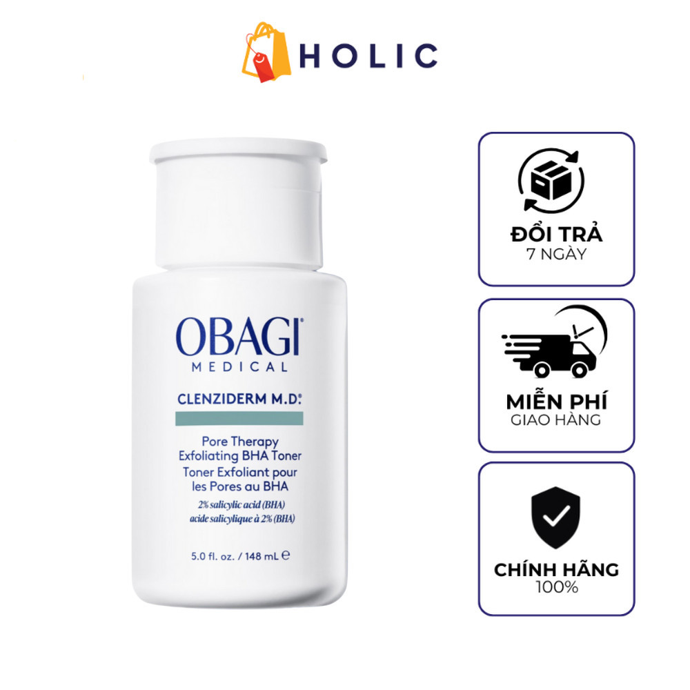 Toner BHA OBAGI Medical Clenziderm M.D Pore Therapy Exfoliating BHA 148mL