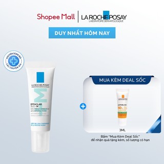  Kem dưỡng giảm mụn nhanh 8 giờ La Roche-Posay Effaclar Duo+ M 7.5ml 