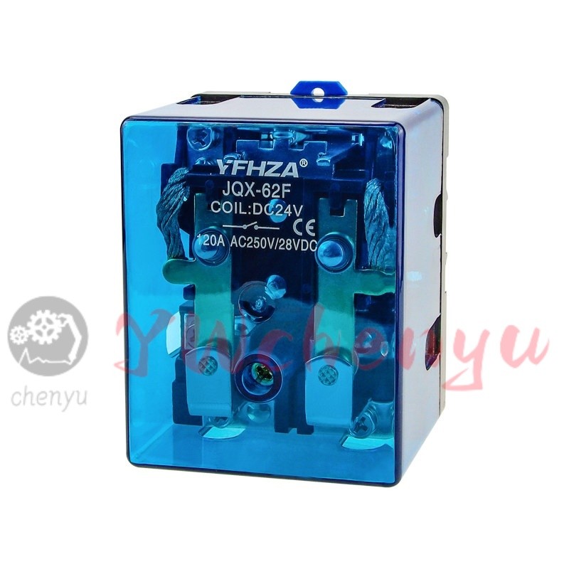 Rơle công suất cao JQX-62F 2Z 80A 220V 2NO 2NC