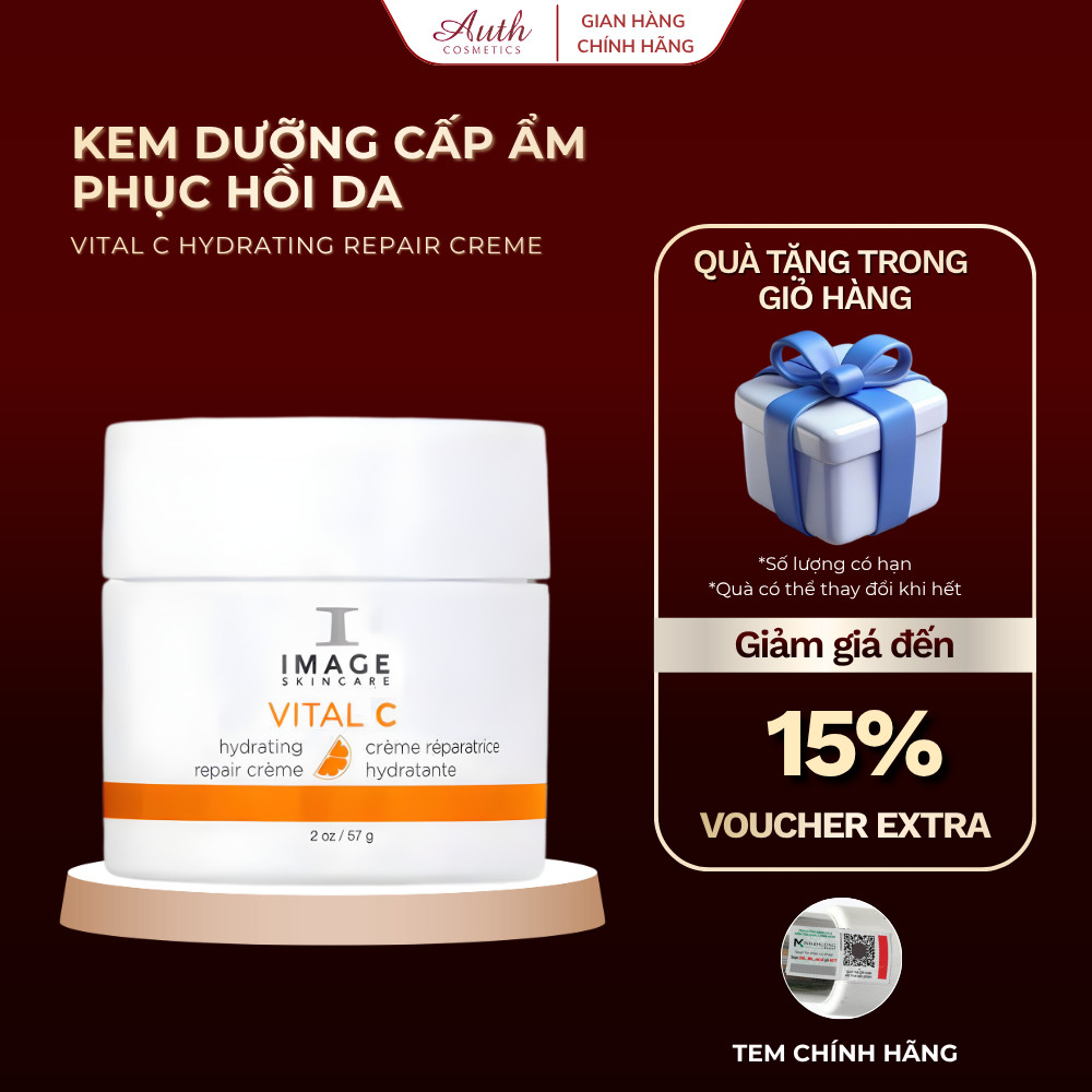 Kem dưỡng phục hồi da Image VITAL C Hydrating Repair Creme 57g