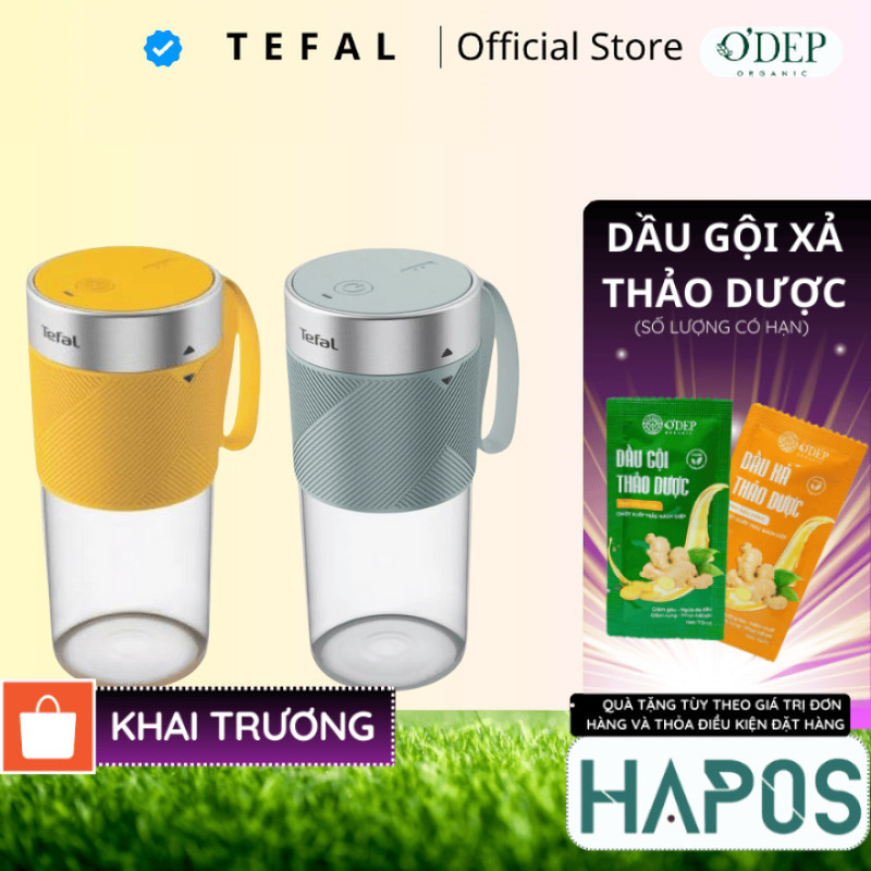 Máy xay sinh tố cá nhân Tefal LightMix BL1C0230 Vàng | BL1C0430 Xanh  |Bảo Hành 24 Tháng - HAPOS HSA