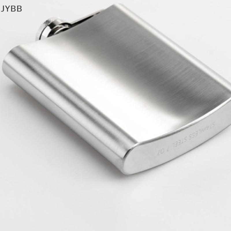 Jybb 1 4 5 6 7 8oz xách tay mini thép không gỉ rượu Hip Flask cho Chai du lịch Whisky chai cốc Flask