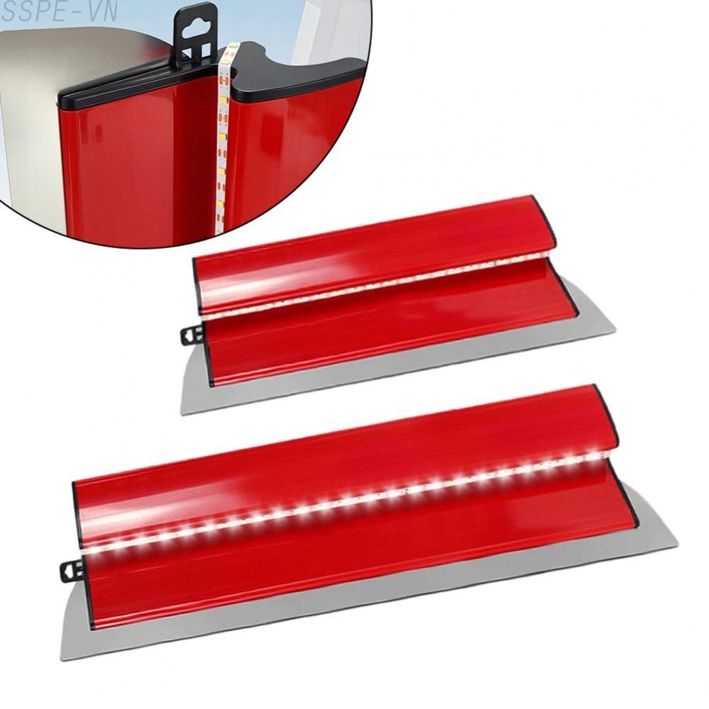 25cm LED Illuminated Putty Knife Stainless Steel for Professional Wall Finishing