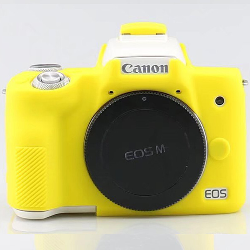 Dành Cho Canon EOS M50 CASE Vỏ Máy Ảnh Silicon Chống Sốc Vỏ Bảo Vệ Da