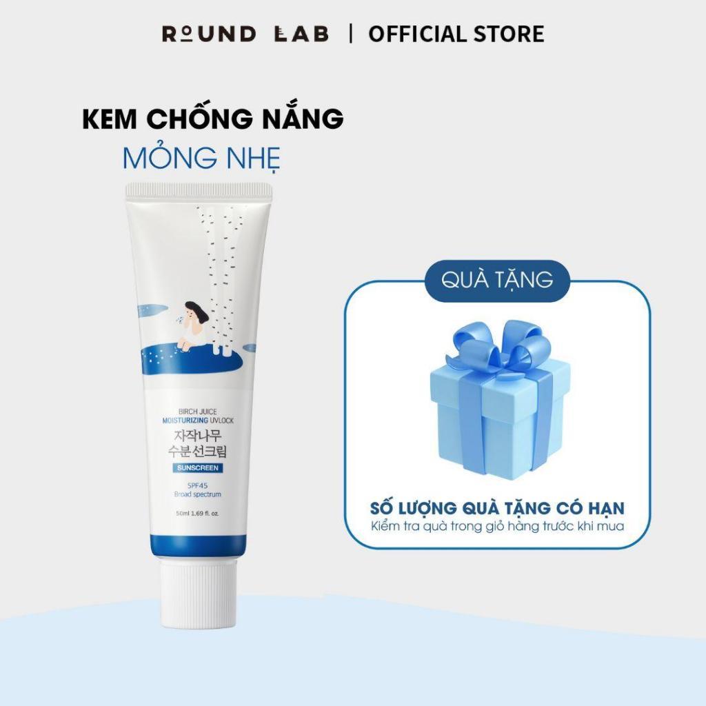 Kem chống nắng Round Lab Birch Juice Sunscreen 50ml bảo vệ da quang phổ rộng | BigBuy360 - bigbuy360.vn