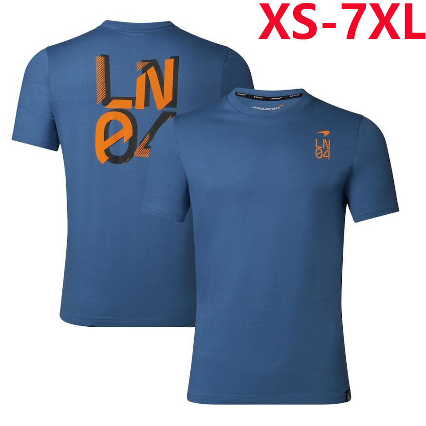 2026 Áo thun ngắn tay Unisex F1 mới + F1 Mclaren Racing Team Jersey