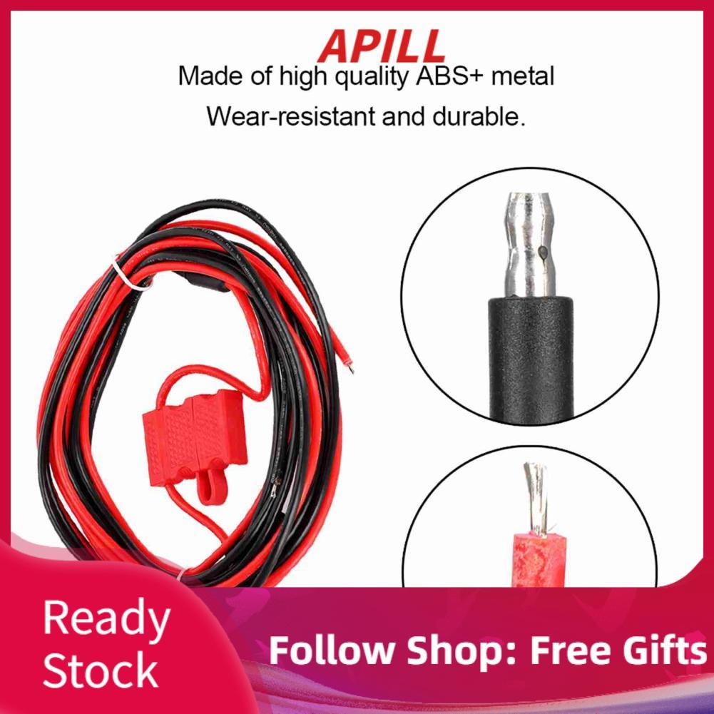 apill PUSOKEI 12V DC Dây Cáp cho Bộ Đàm Tương Thích CM200 CM300 PM400 GR300 GR4200 GR12 SM10 SM50 S 
