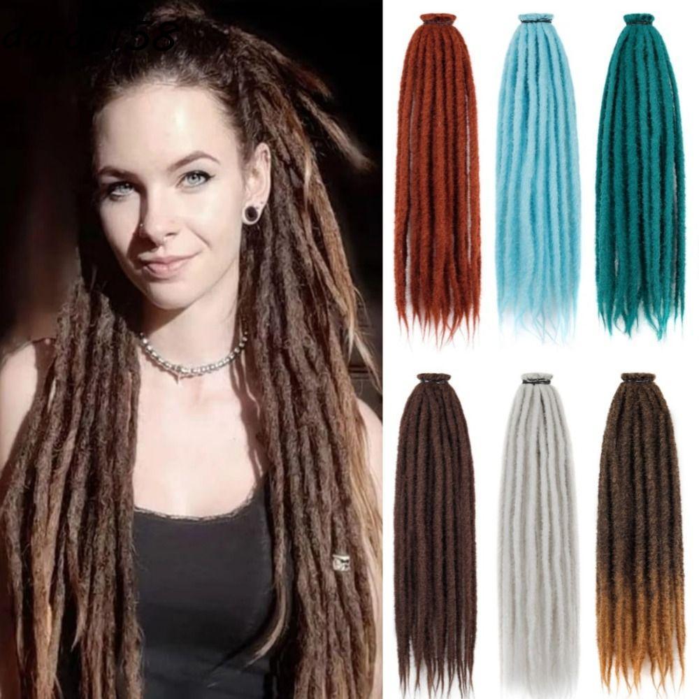 Grex Dreadlock Nối Dài Màu Ombre Hippie, Thích Hợp Style Reggae