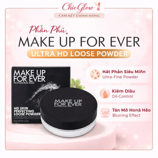 【Chính Hãng 】𝕄𝕒𝕜𝕖 𝕌𝕡 𝔽𝕠𝕣 𝔼𝕧𝕖𝕣 MUFE Ultra HD Loose Powder 8.5g – Fullsize, Lâu Trôi Cả Ngày