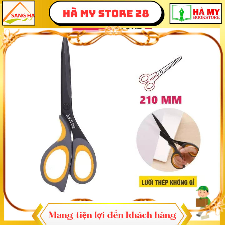 Kéo văn phòng cao cấp 210mm Deli E77757