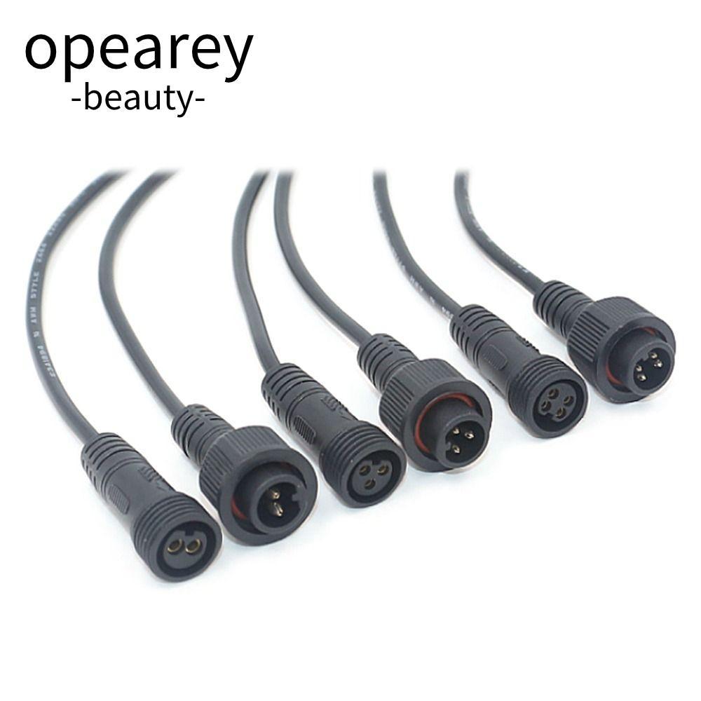OPEAREY 2 Bộ 2Pin3Pin4Pin Cáp Thiết Bị Màu Đen Dây Điện Hiển Thị Pin 2Pin 3Pin 4Pin Cáp Tùy Chọn