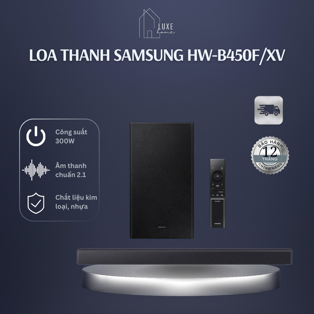 Loa thanh Samsung HW-B450F/XV - Bảo Hành 12 Tháng