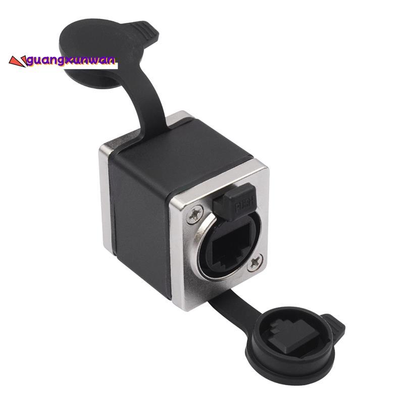 RJ45 Feedthrough Coupler RJ45 Mạng RJ45 Nữ Khớp nối thẳng Đầu nối RJ45