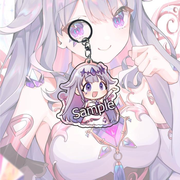 Gantungan Kunci Anime Hololive Koseki Bijou Vtuber - Koseki Bijou 01, Gantungan Kunci